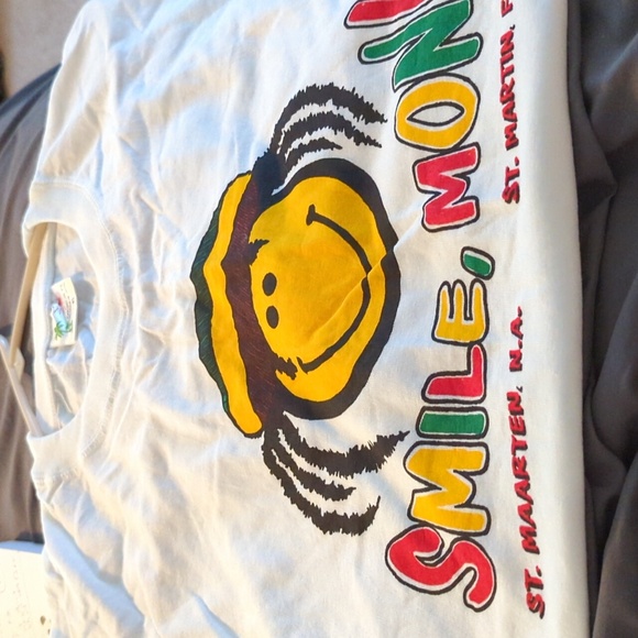 ST MAARTEN,Smile Mon!XL T Shirt. Male/or Female SALE SALE - Picture 4 of 6